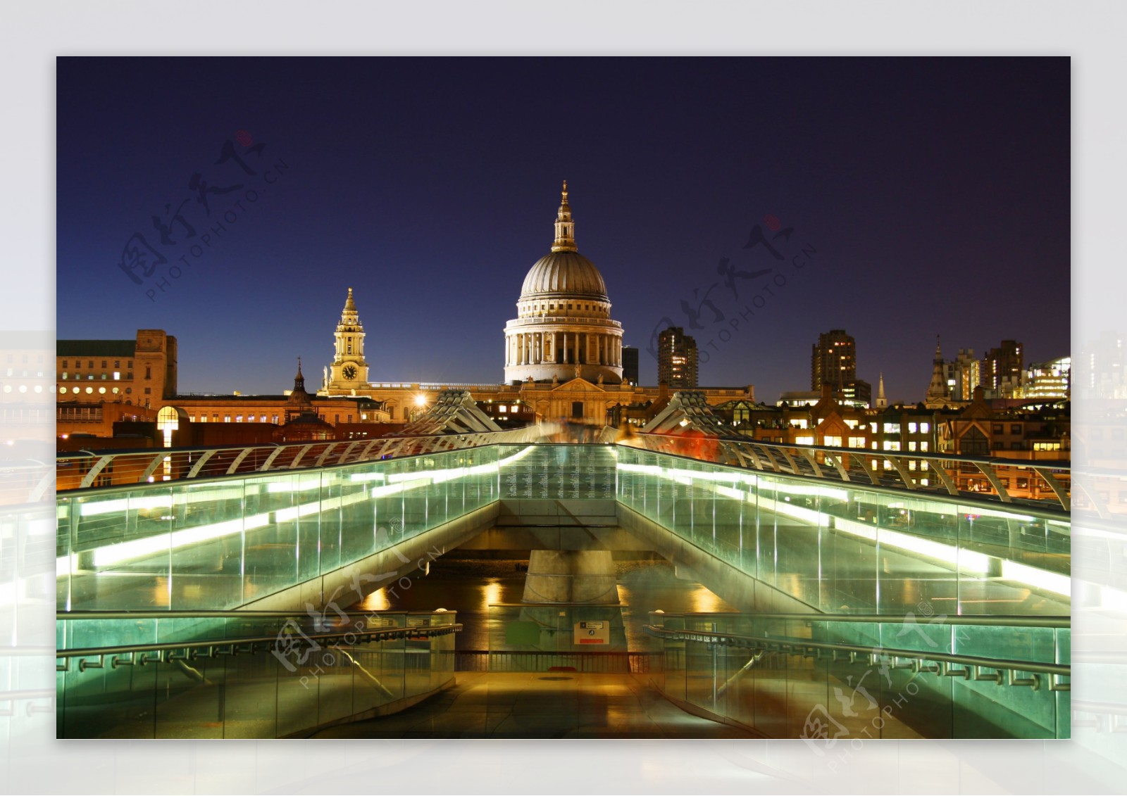 美丽的伦敦夜景图片