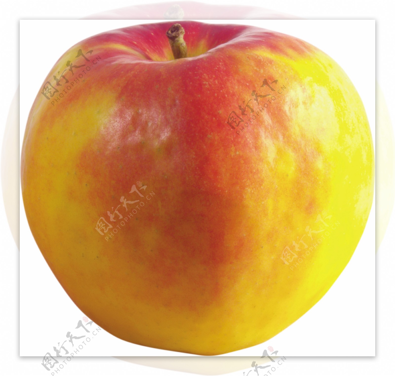 彩色苹果图片免抠png透明图层素材
