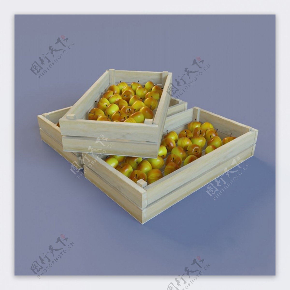 木质水果箱