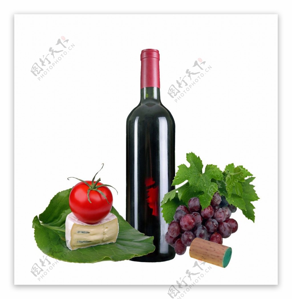 葡萄酒广告背景图片