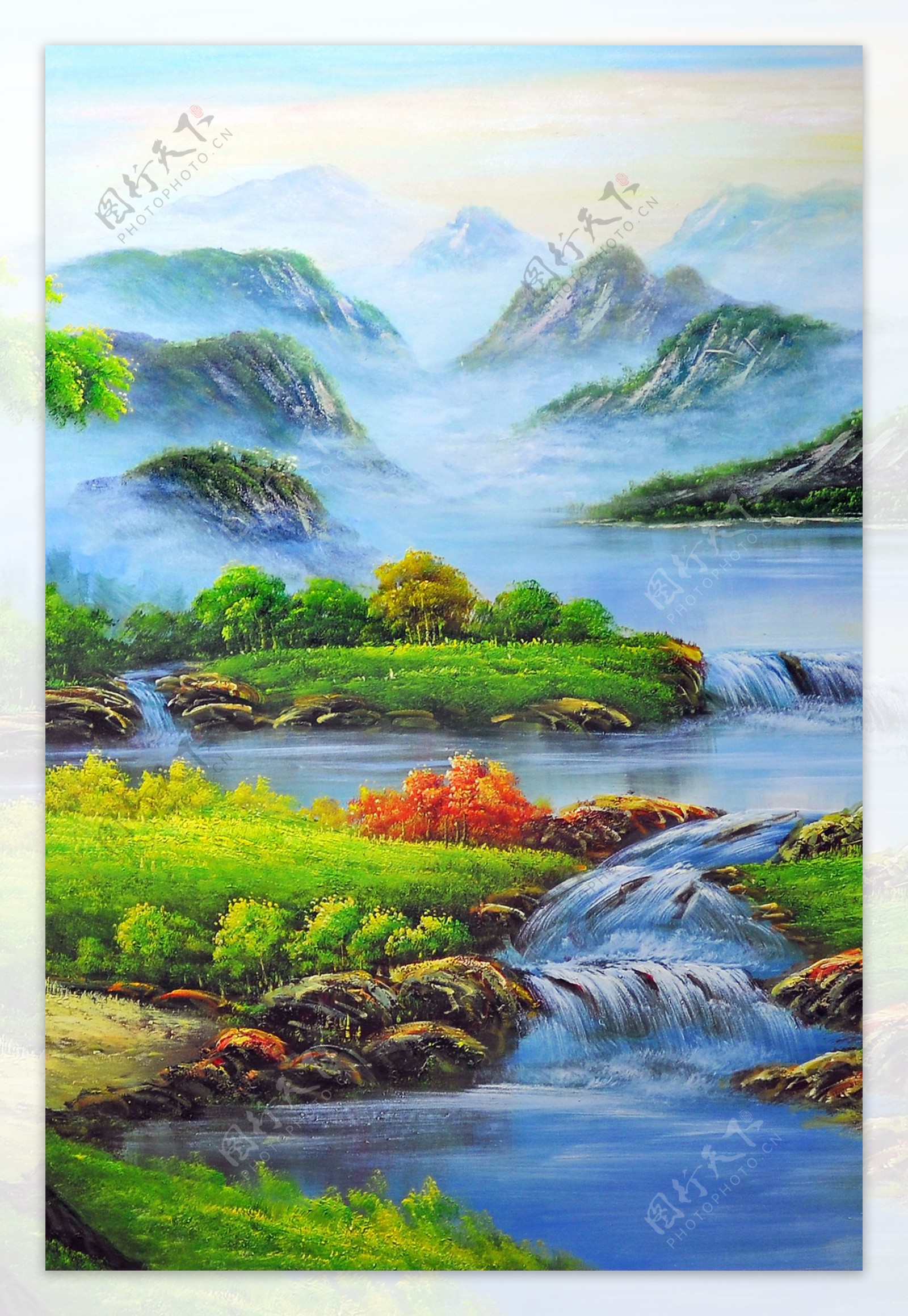 山水风景装饰画