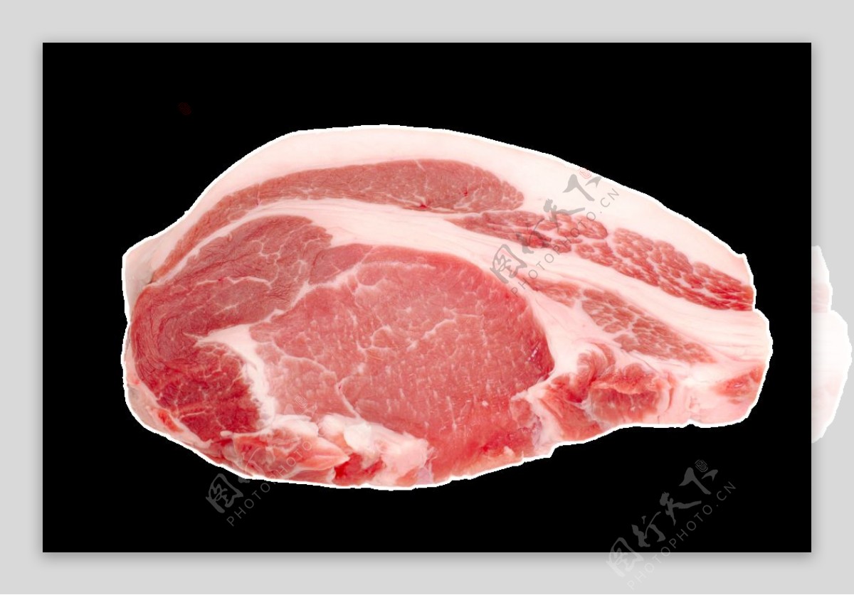猪肉猪腿肉摄影图高清摄影大图-千库网