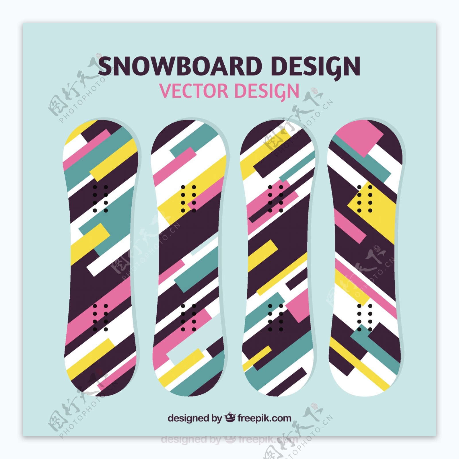 现代设计中的单板滑雪