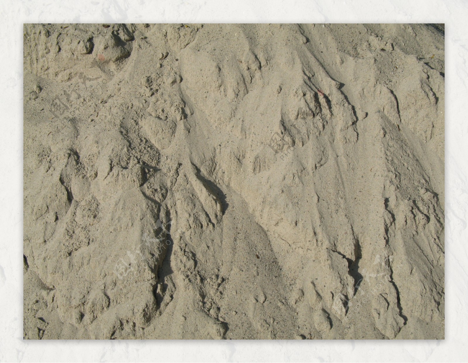 沙堆背景图片