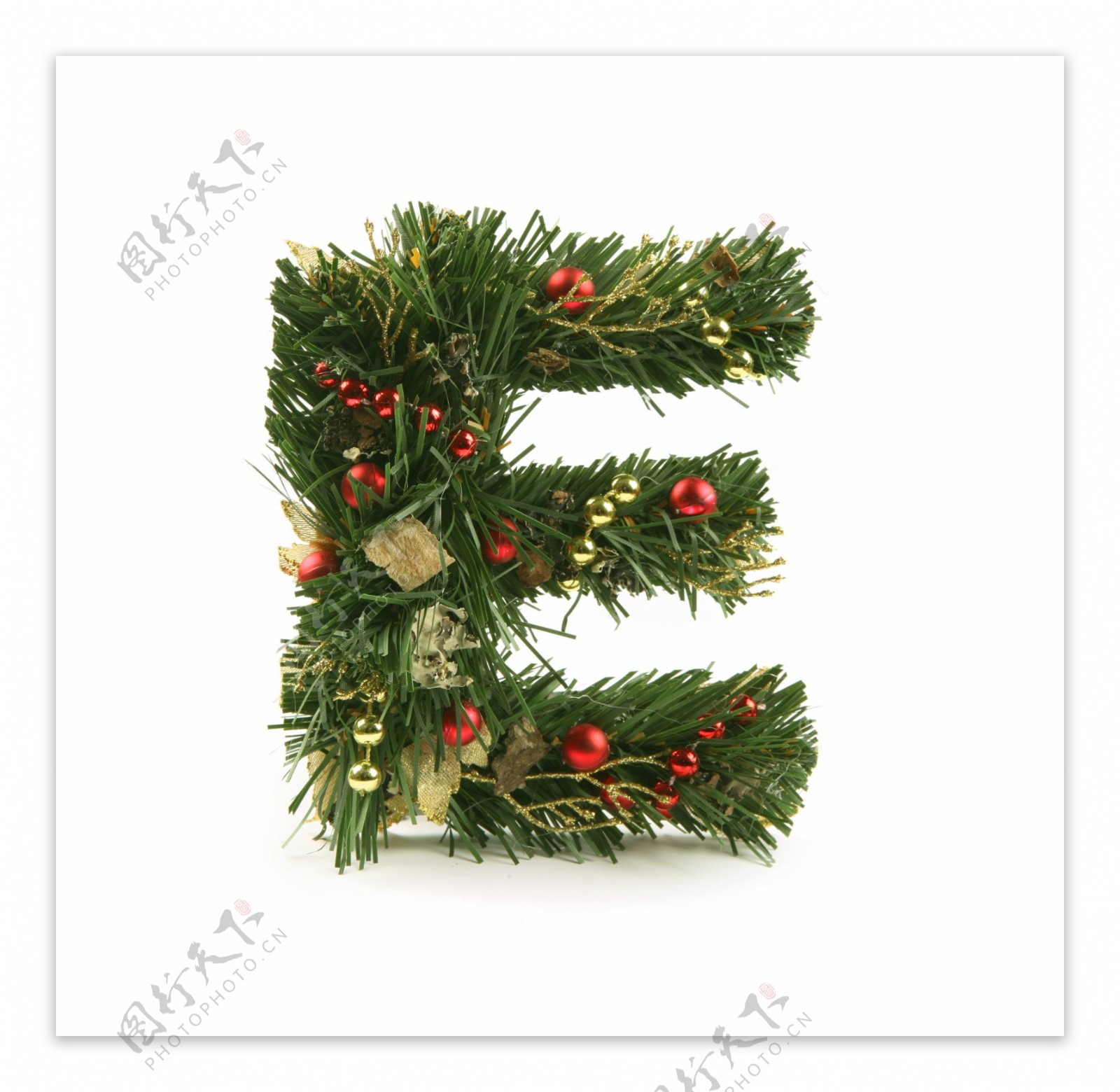 圣诞字母E
