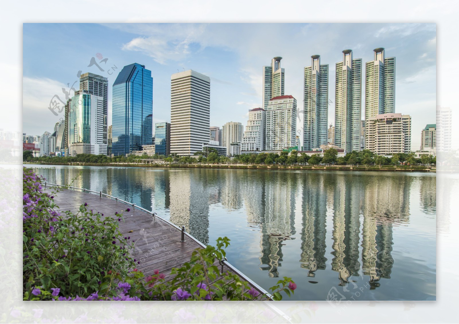 高楼大厦城市风景