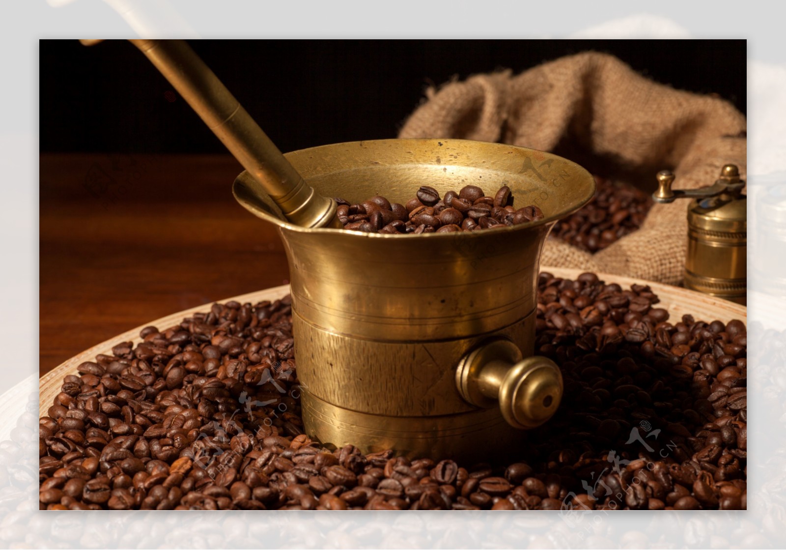 咖啡豆研磨机图片