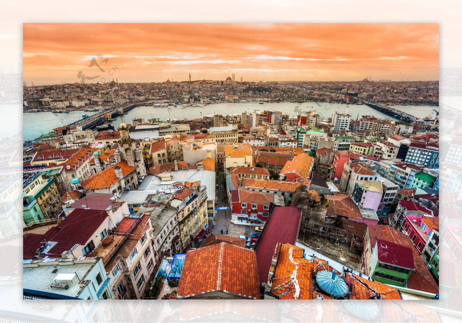 美丽伊斯坦布尔风景