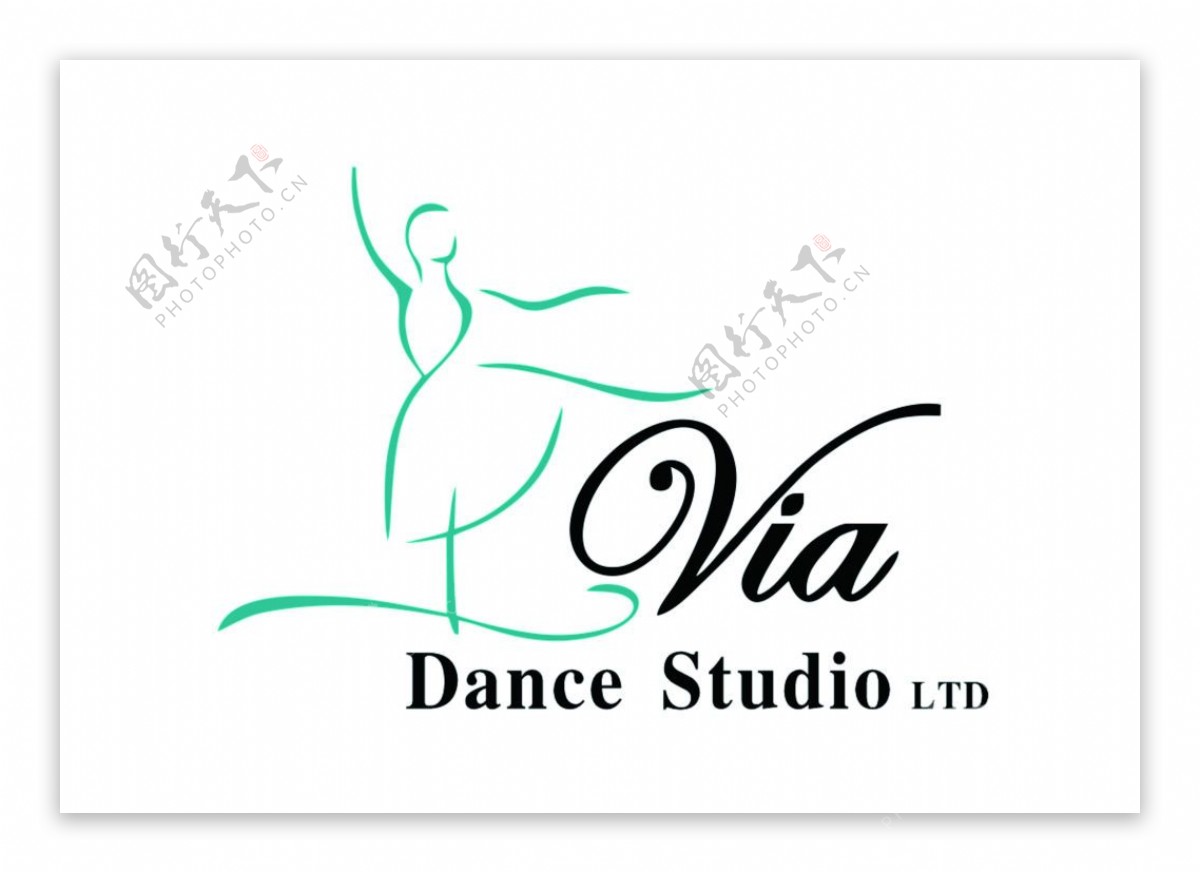 薇娅舞蹈室logo设计