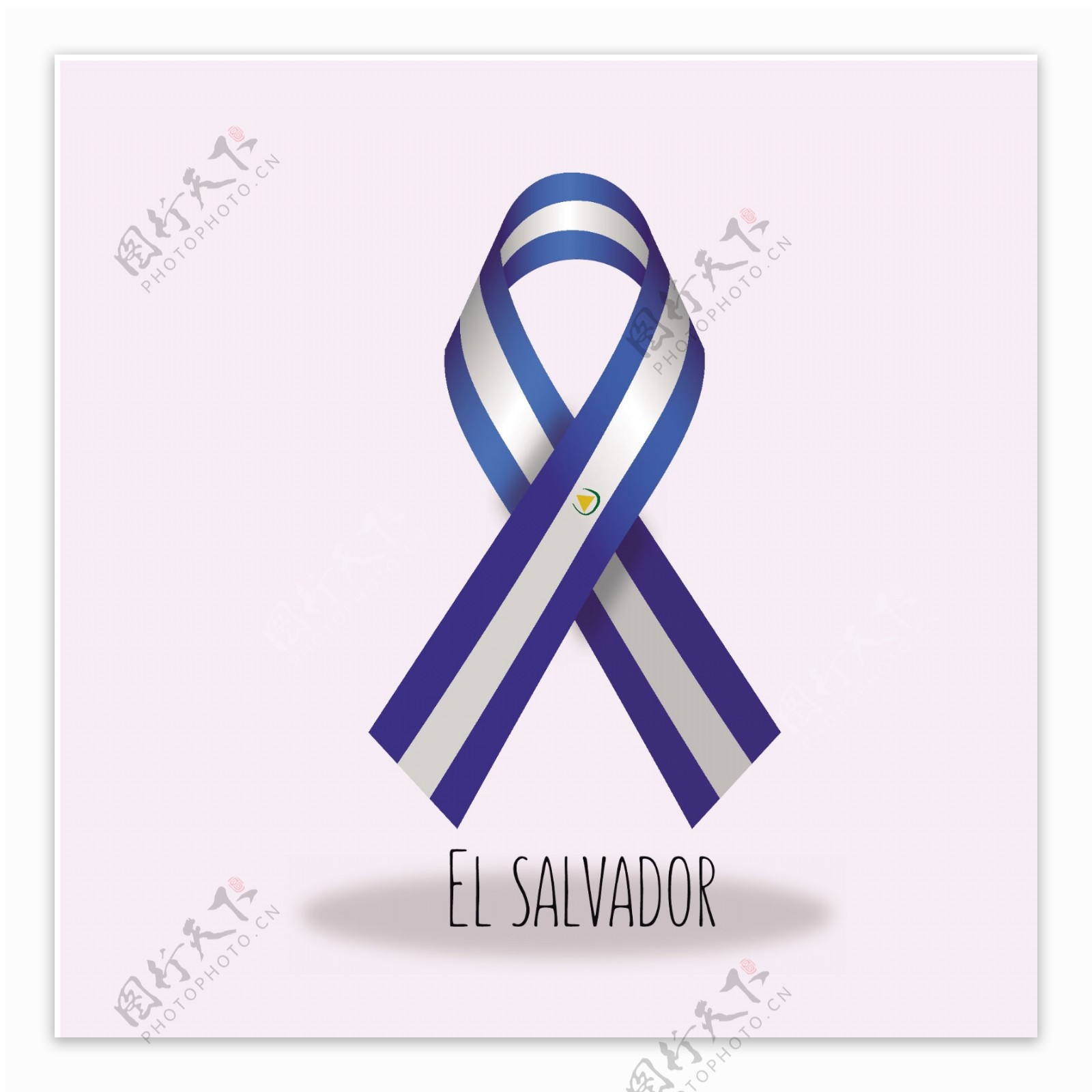 萨尔瓦多国旗丝带设计