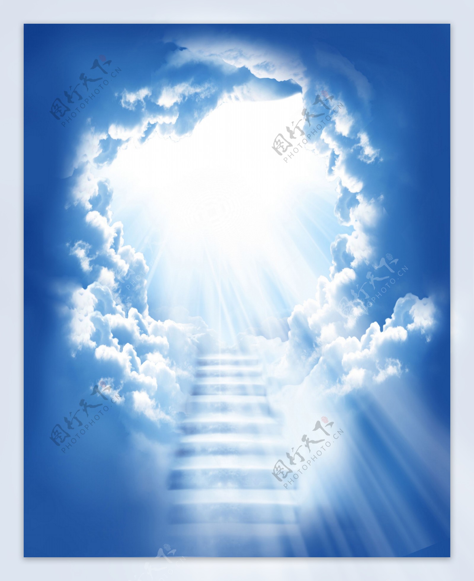 通向天堂的阶梯图片