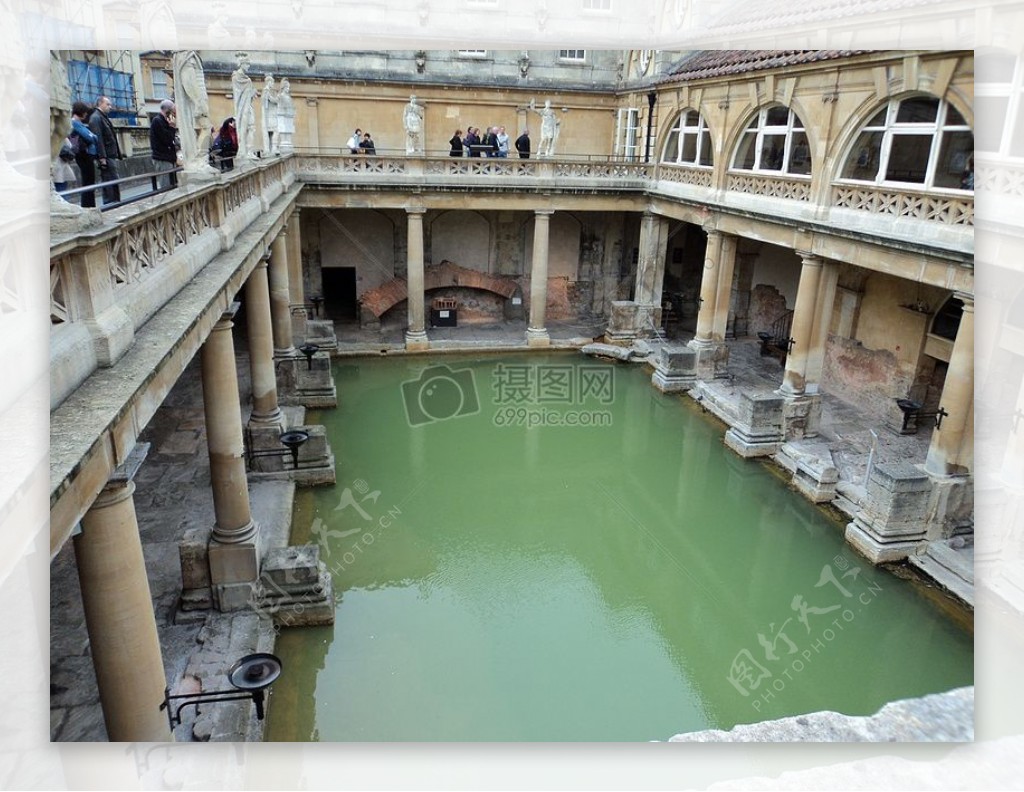 历史悠久的罗马浴场