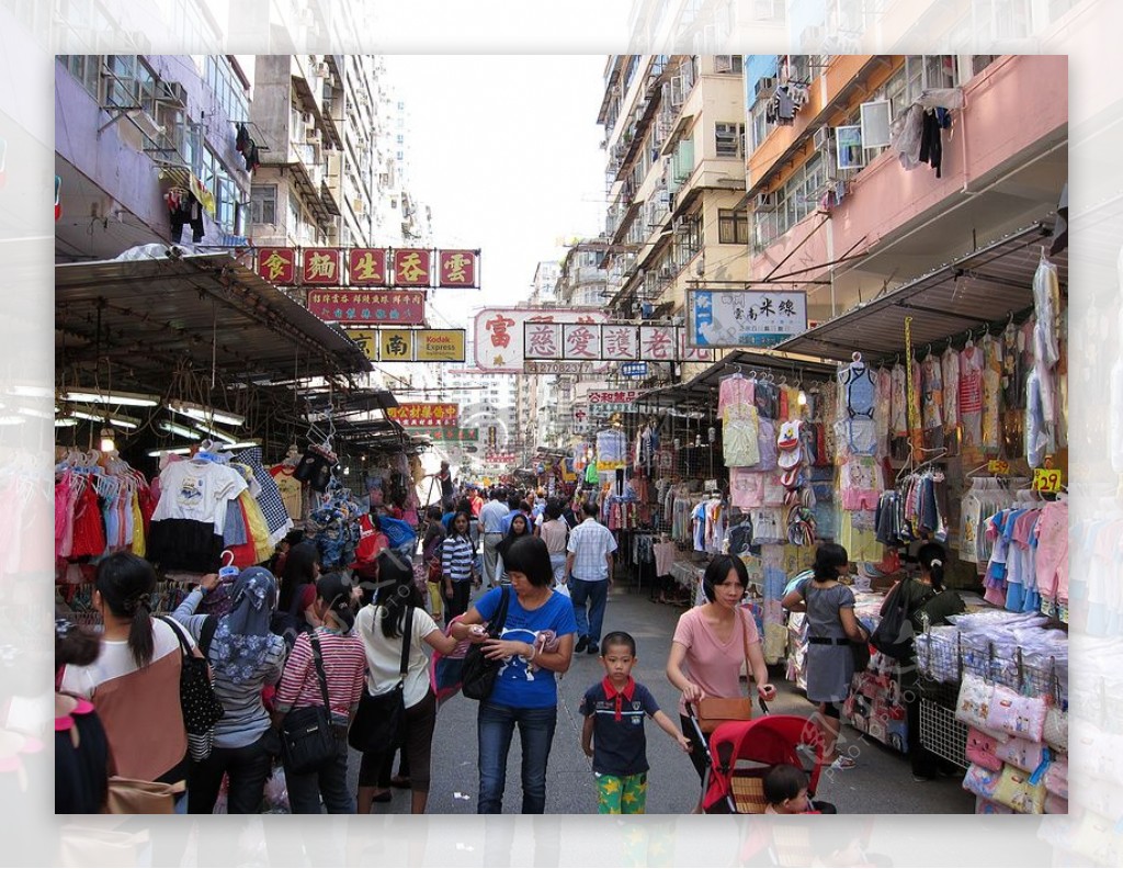 香港购物市场