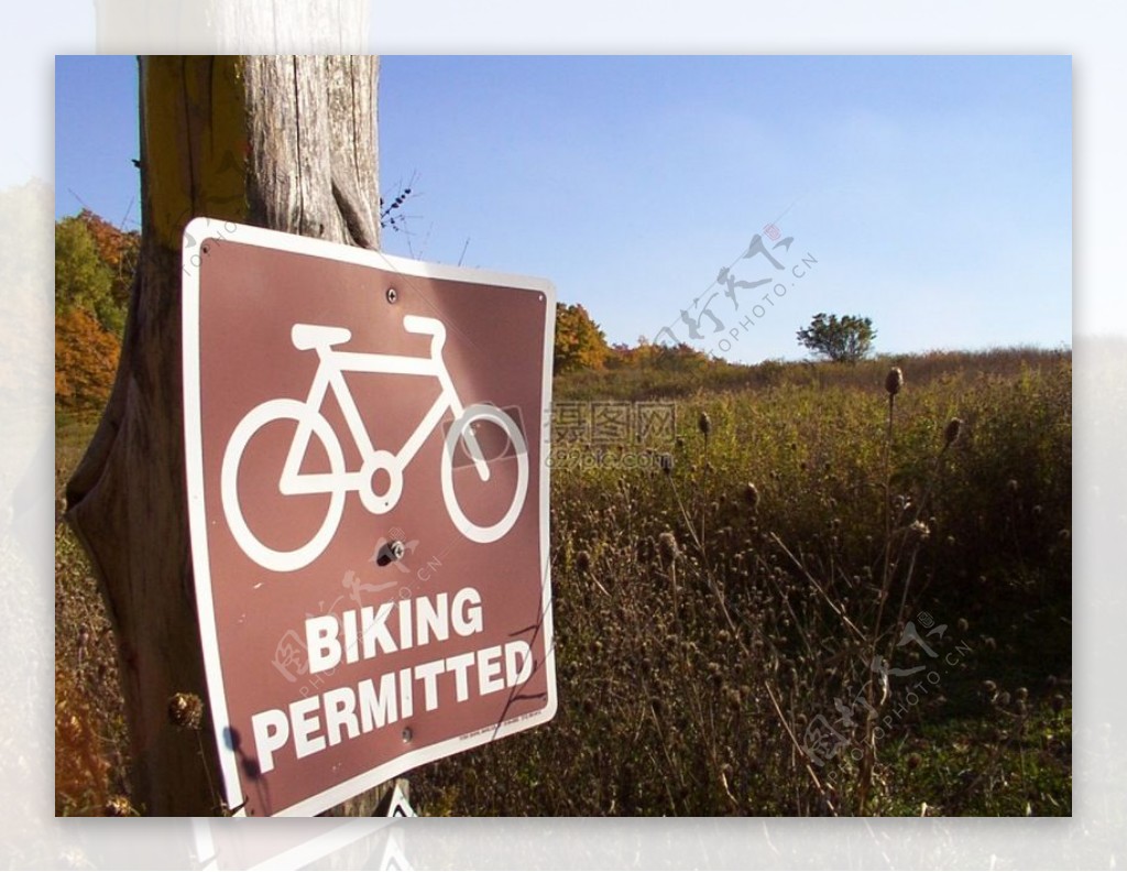 骑自行车允许