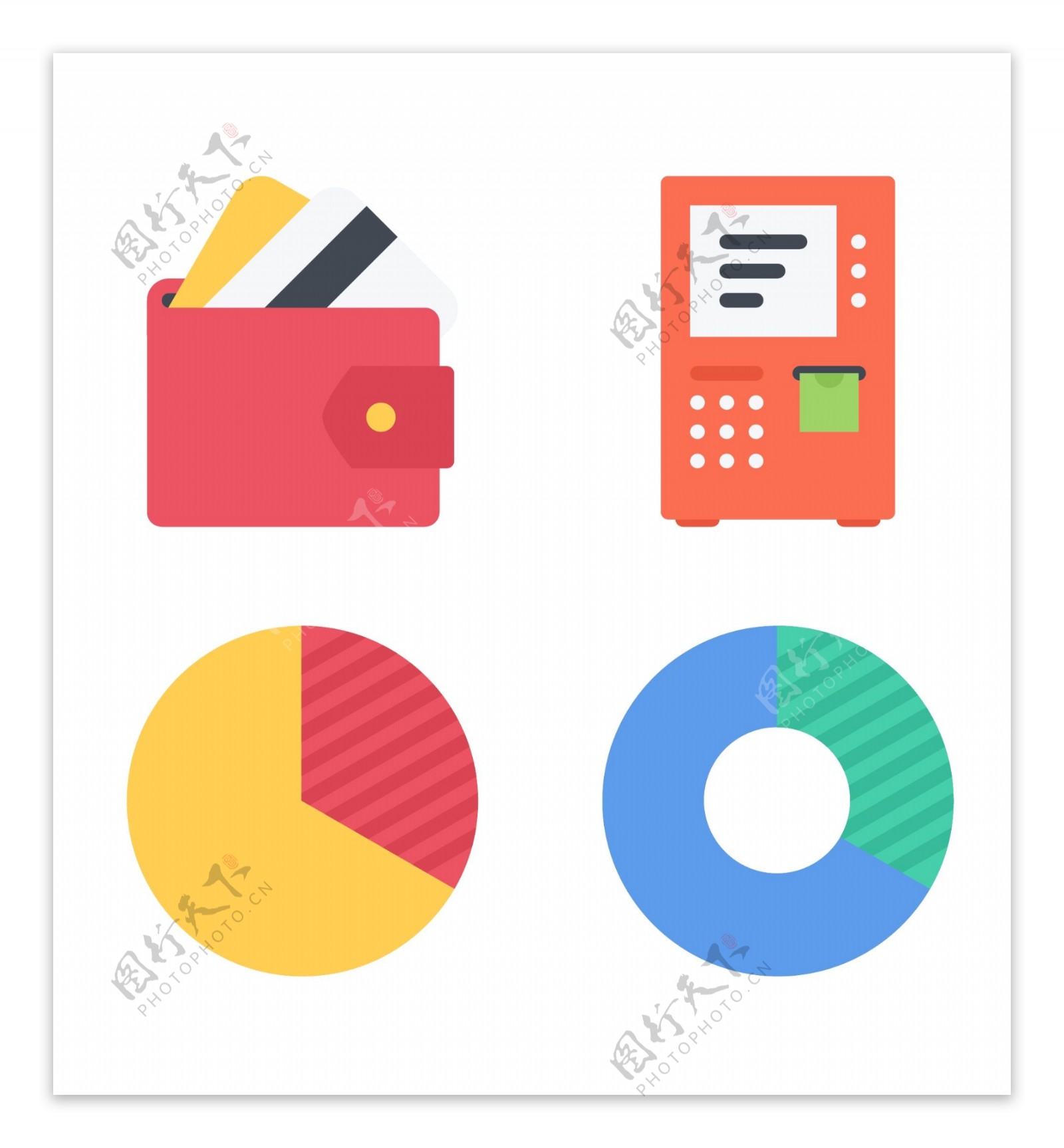 金融分析类icon图标素材