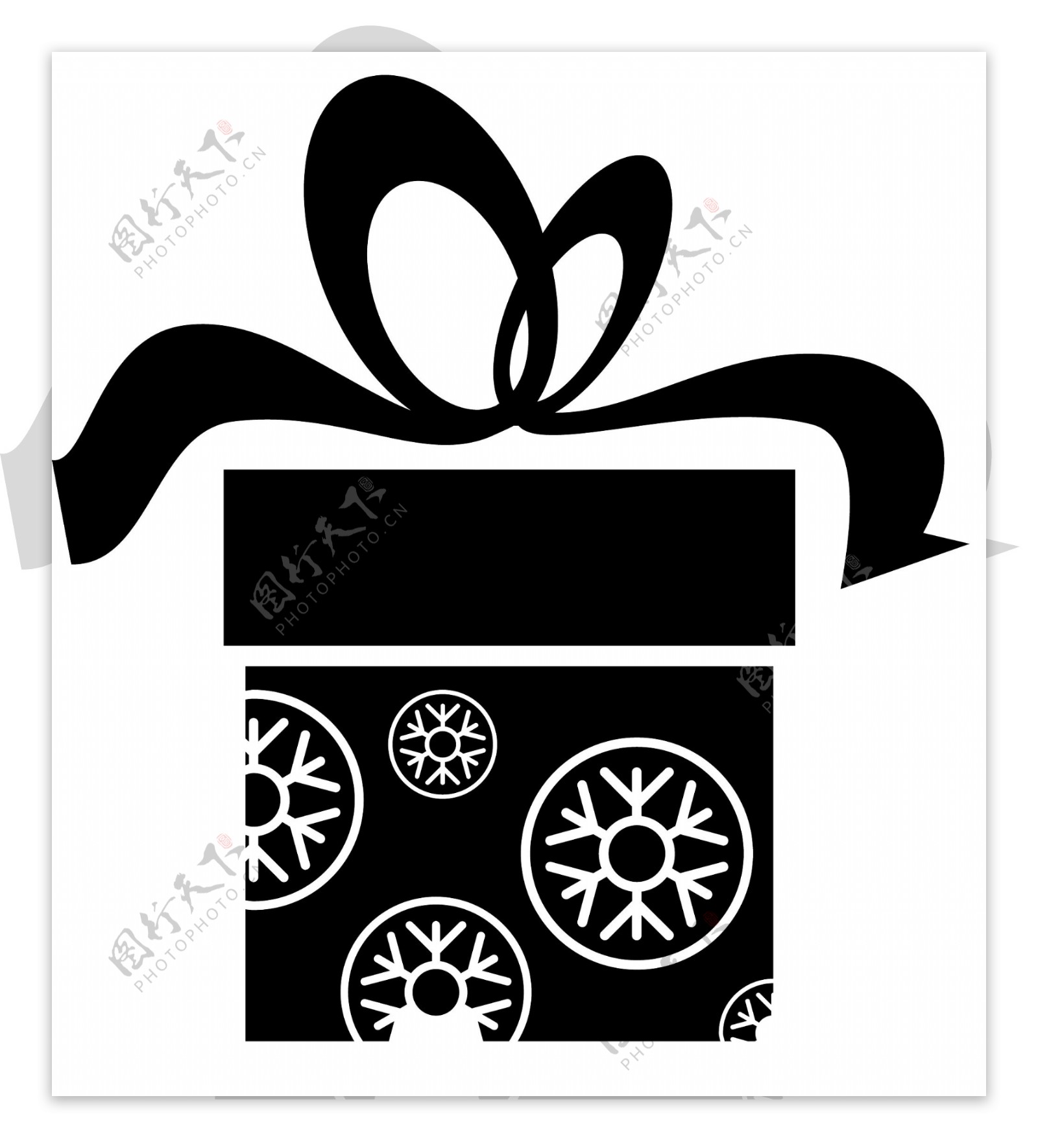 可爱礼物盒icon图标