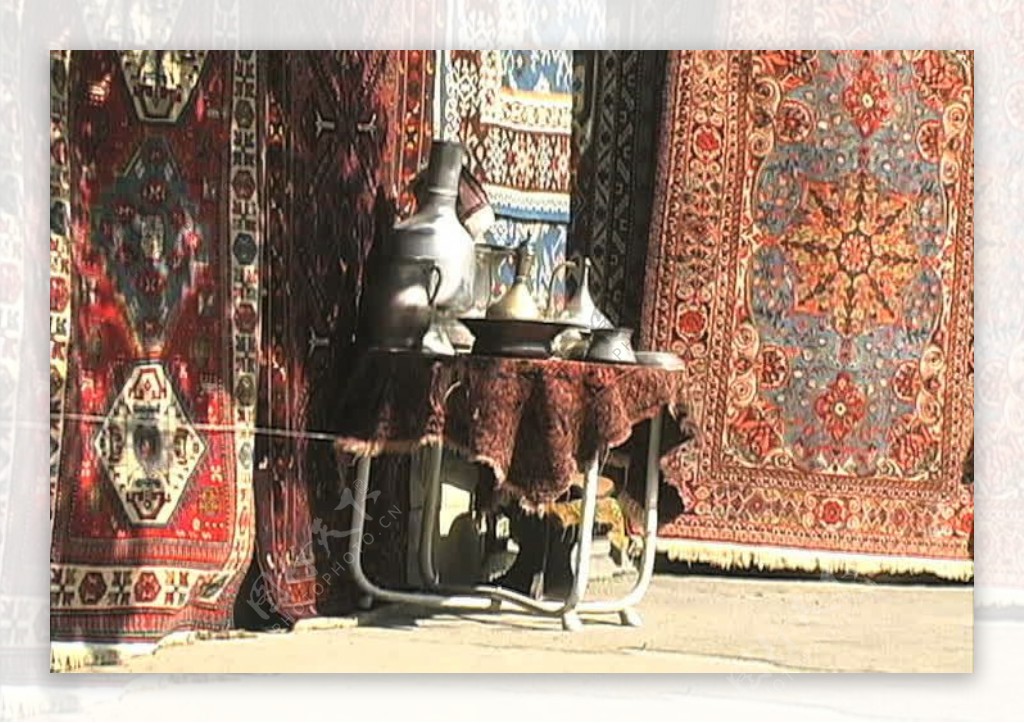 阿塞拜疆地毯显示巴库股票的录像视频免费下载