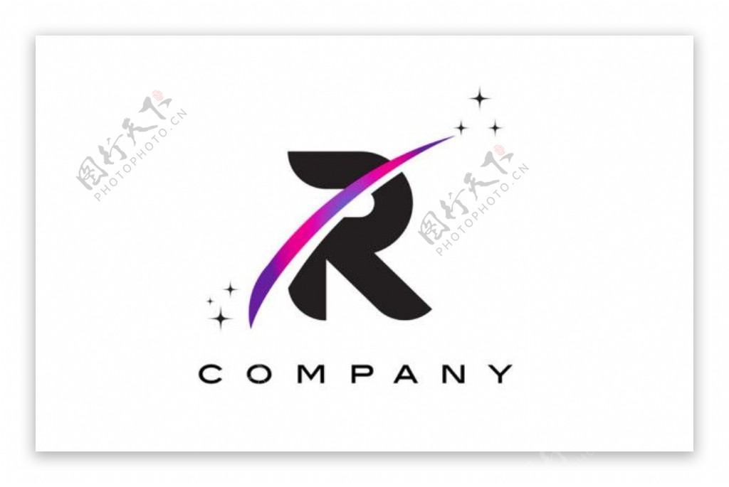 字母R标志设计图片