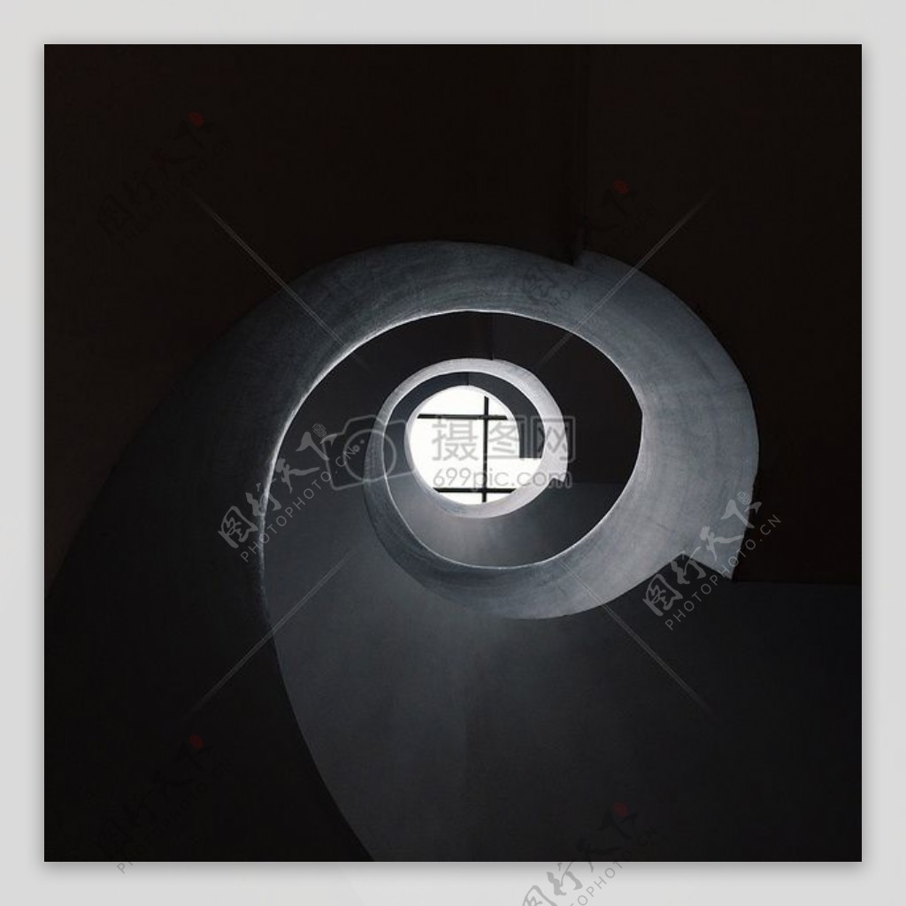 黑与白艺术建筑窗口螺旋詹姆斯邦德007公共领域图像