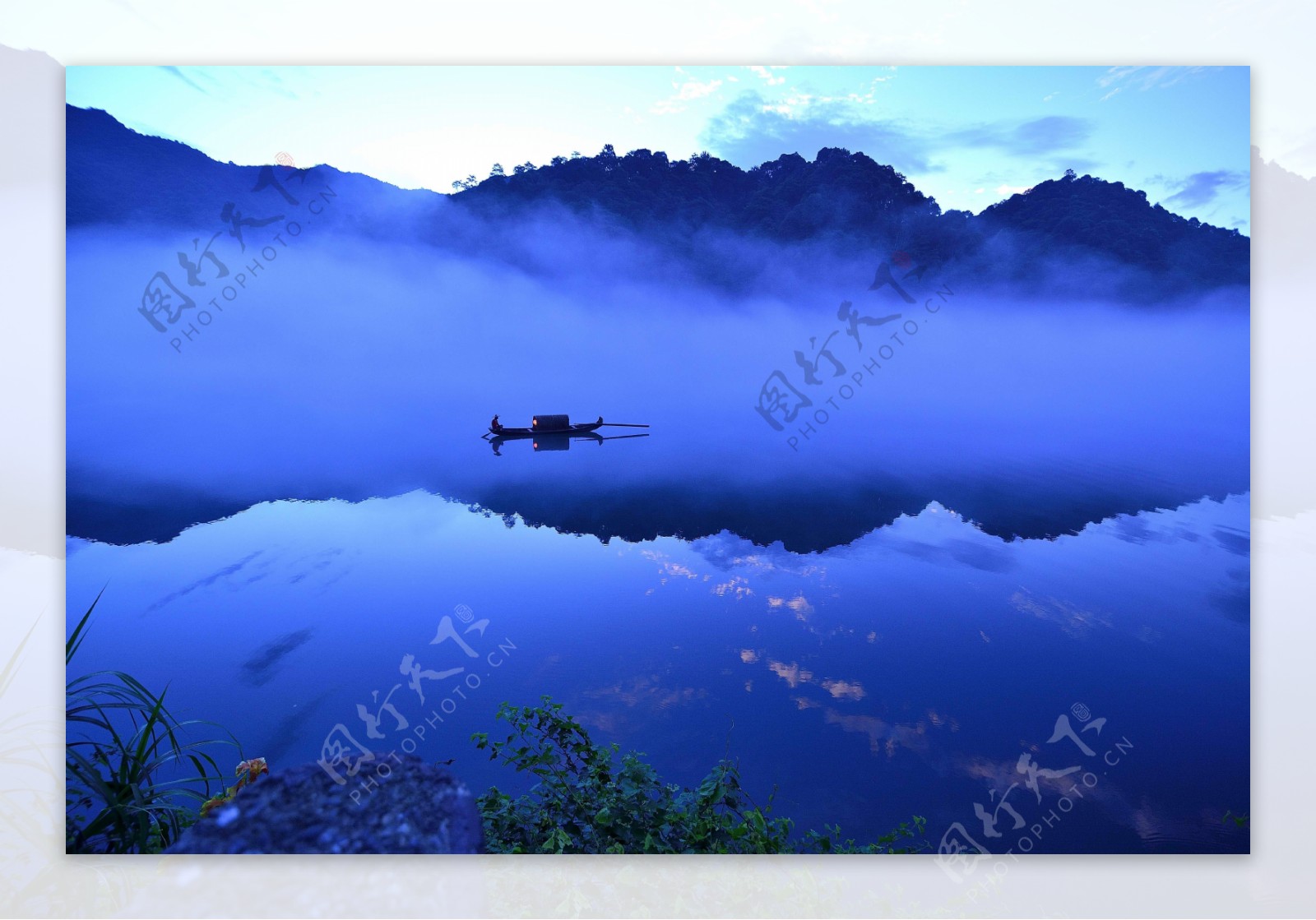 湖南资兴小东江风景