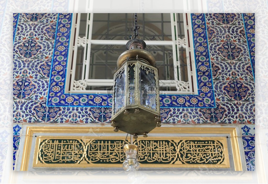清真寺的灯笼