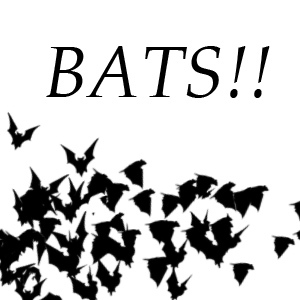 恐怖的蝙蝠群笔刷