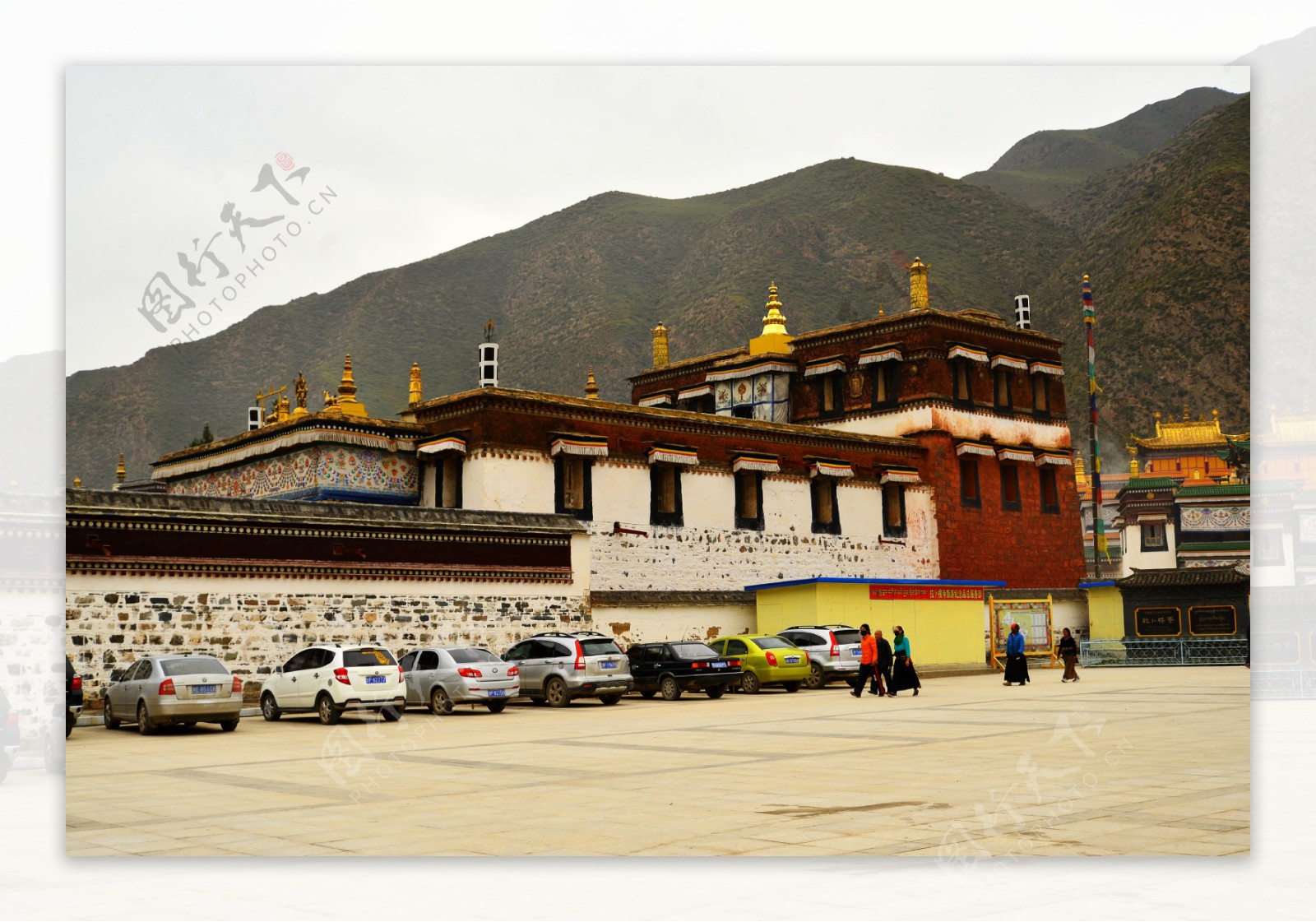 甘肃甘南拉卜楞寺风景