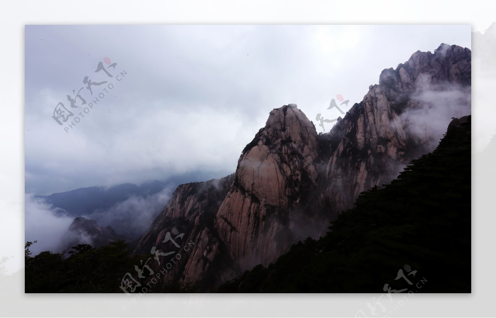 安徽黄山风景