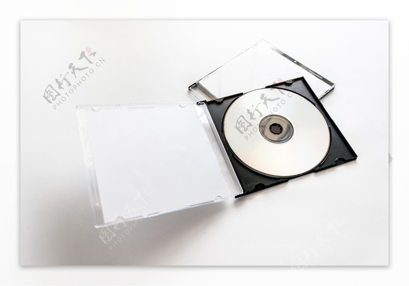 高端光盘盒设计贴图模版效果图提案样机
