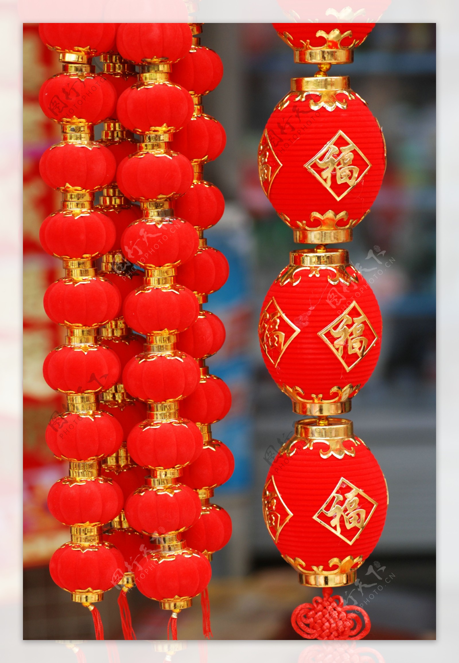 中国传统红灯笼图片