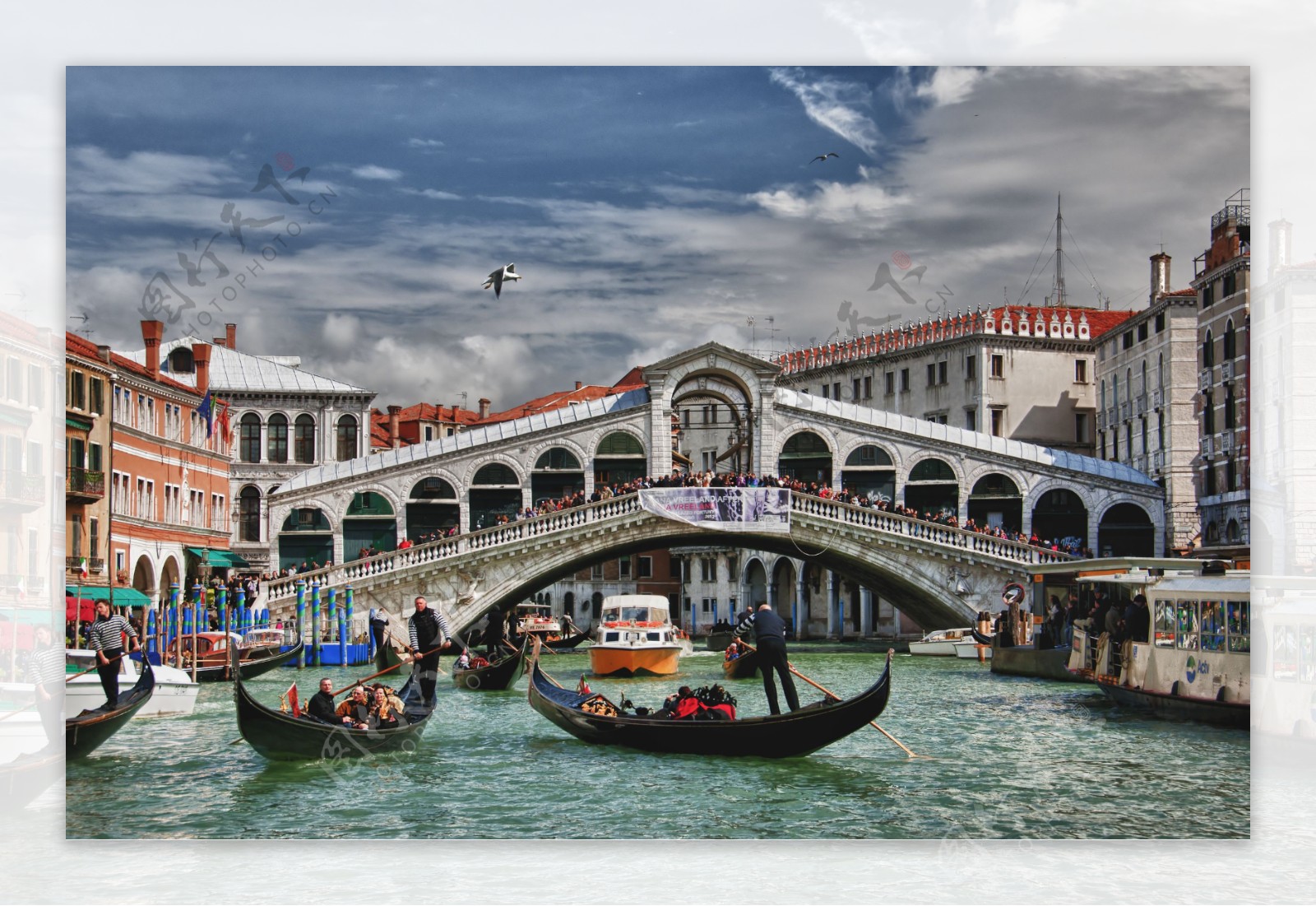 威尼斯叹息桥风景图片