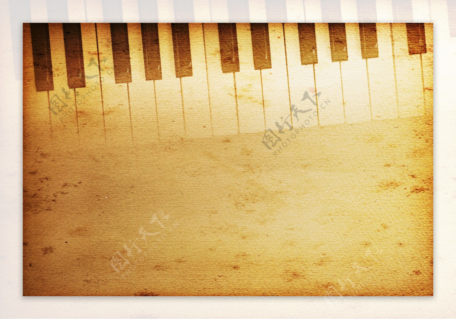 复古钢琴背景图片