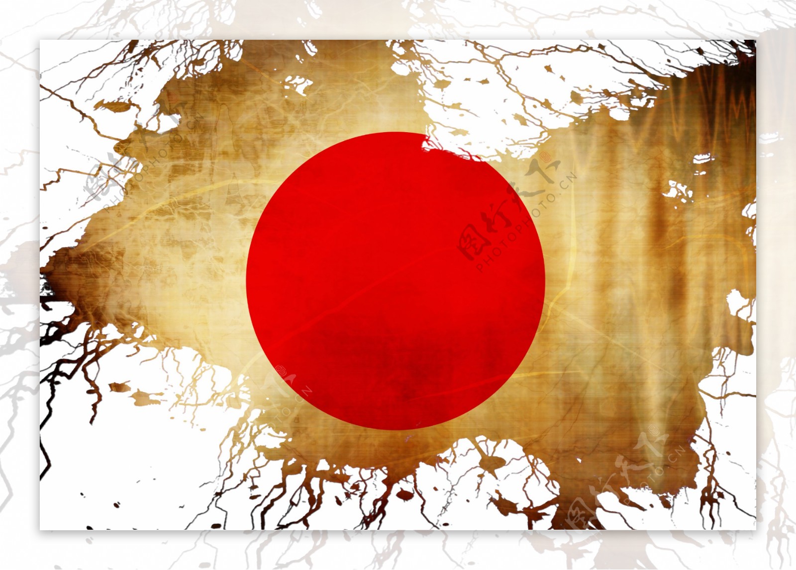 日本国旗图案