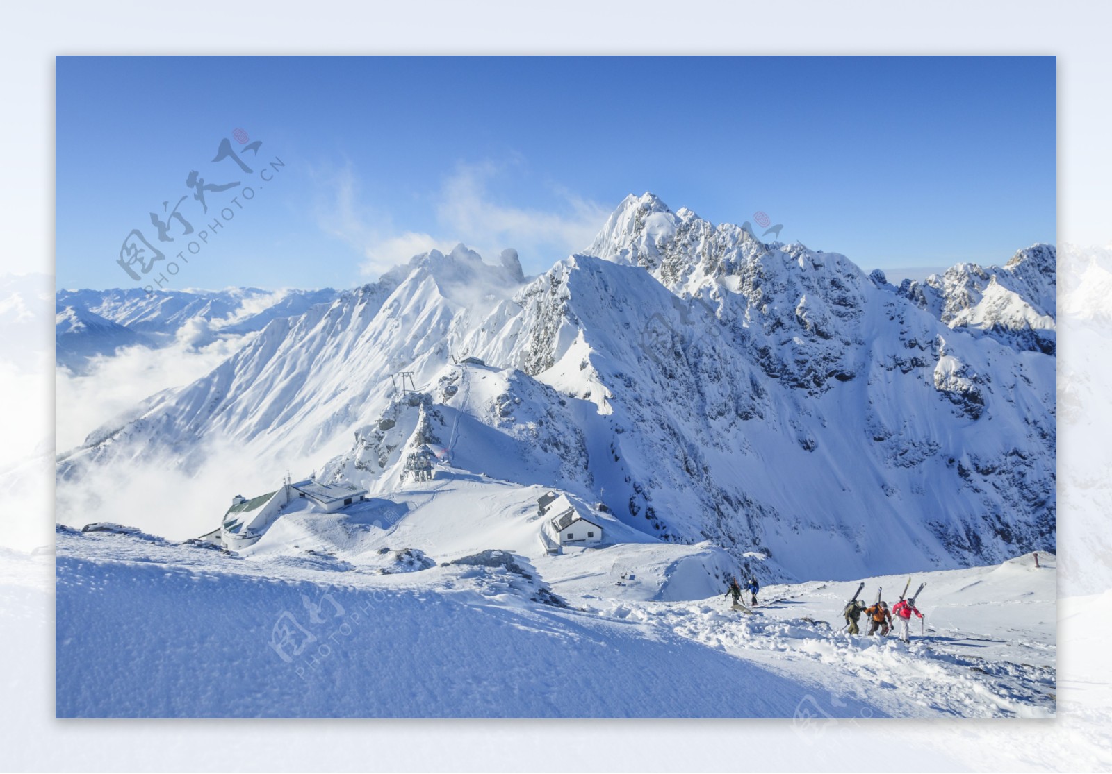 雪山风景图片