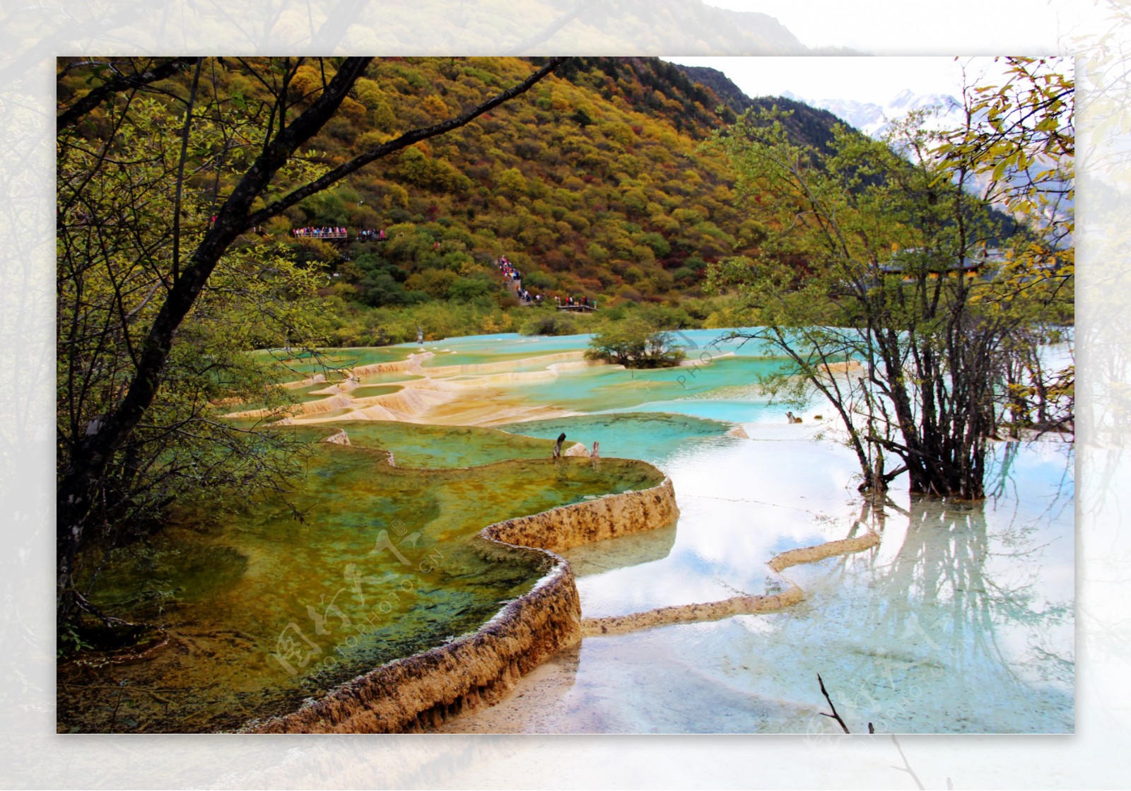 美丽湖水景色图片