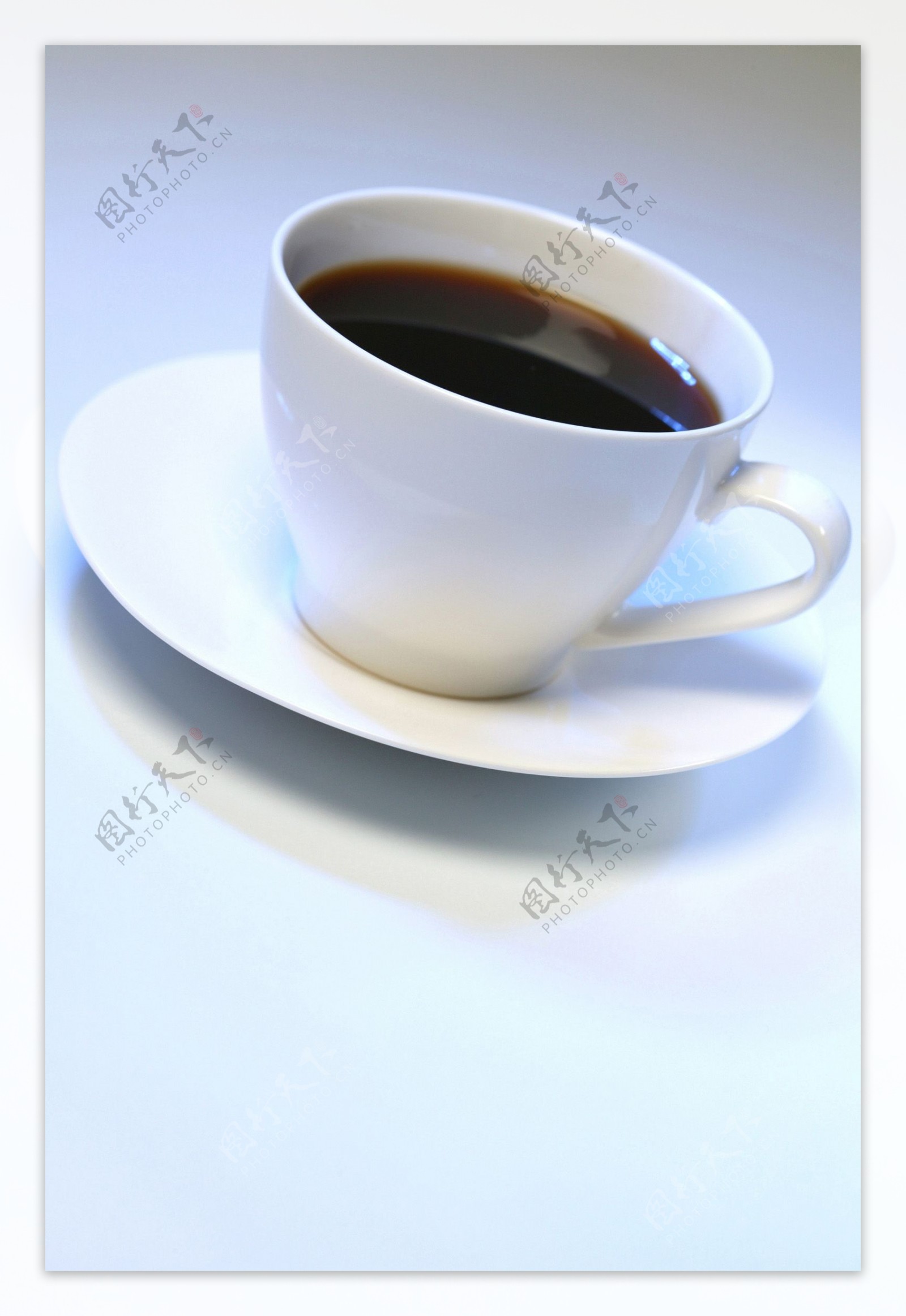 一杯咖啡特写图片