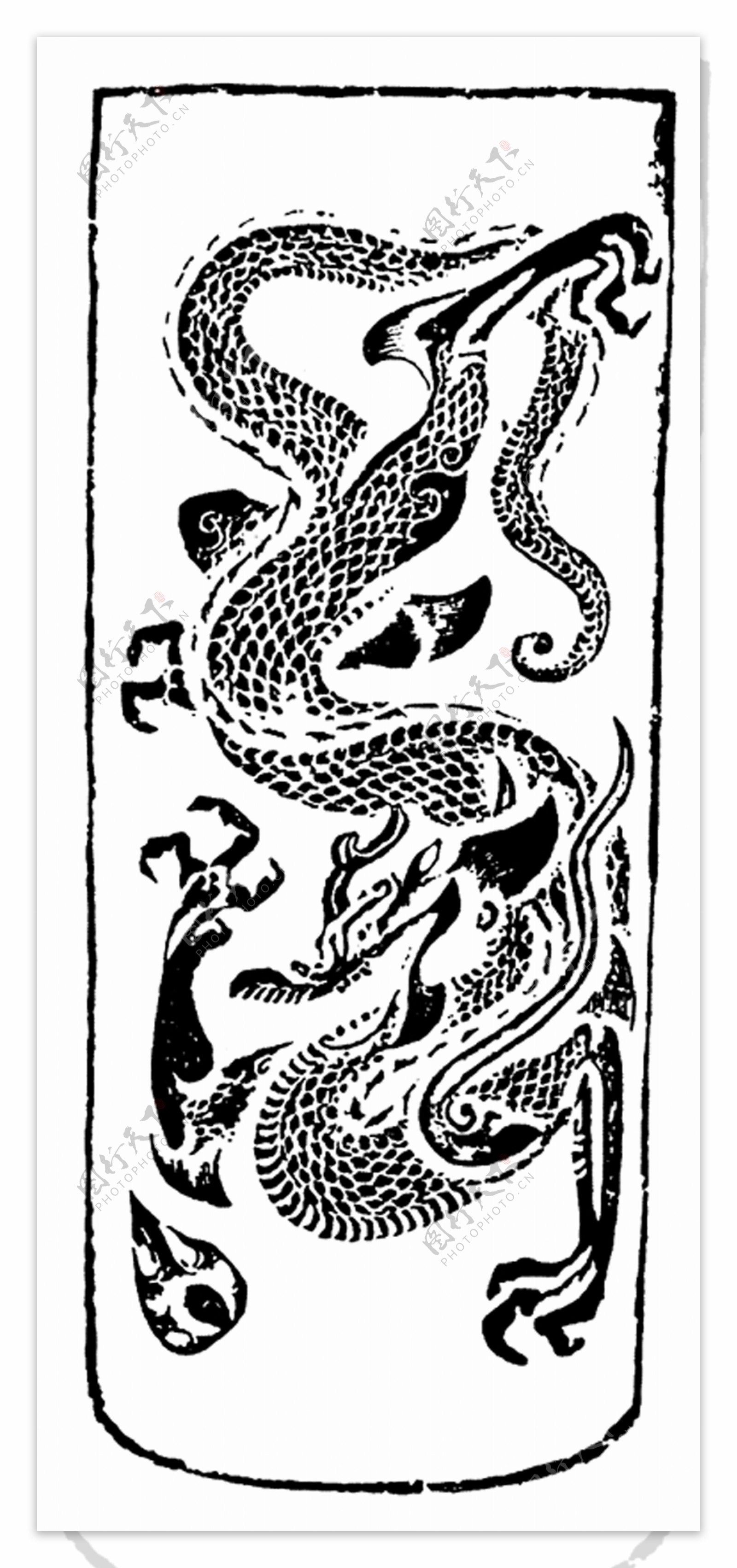 龙纹龙的图案传统图案234