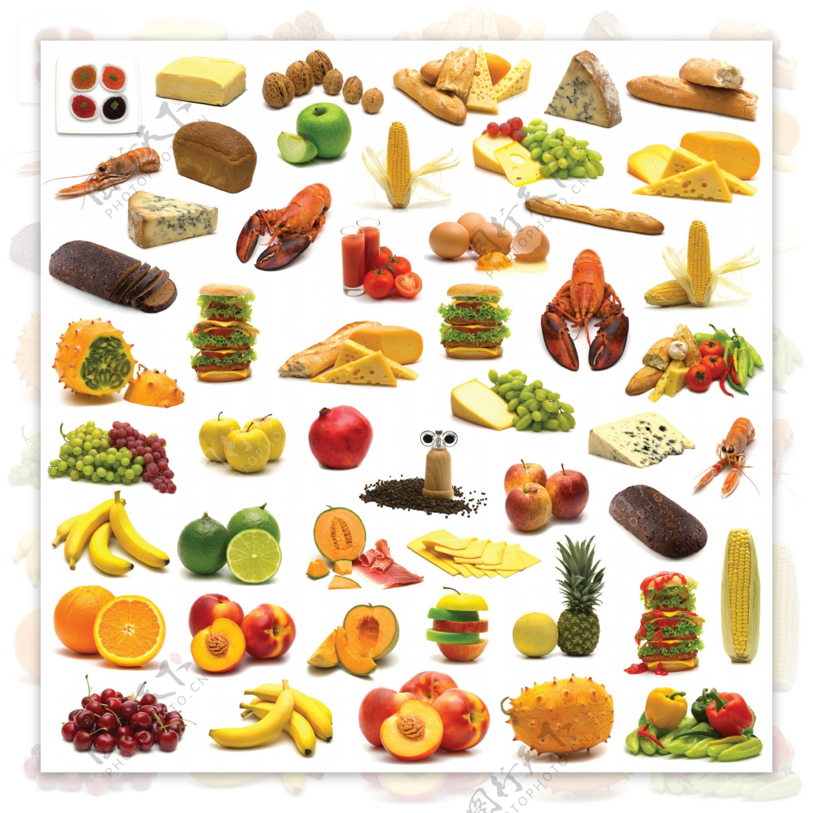 水果与蔬菜01高清图片