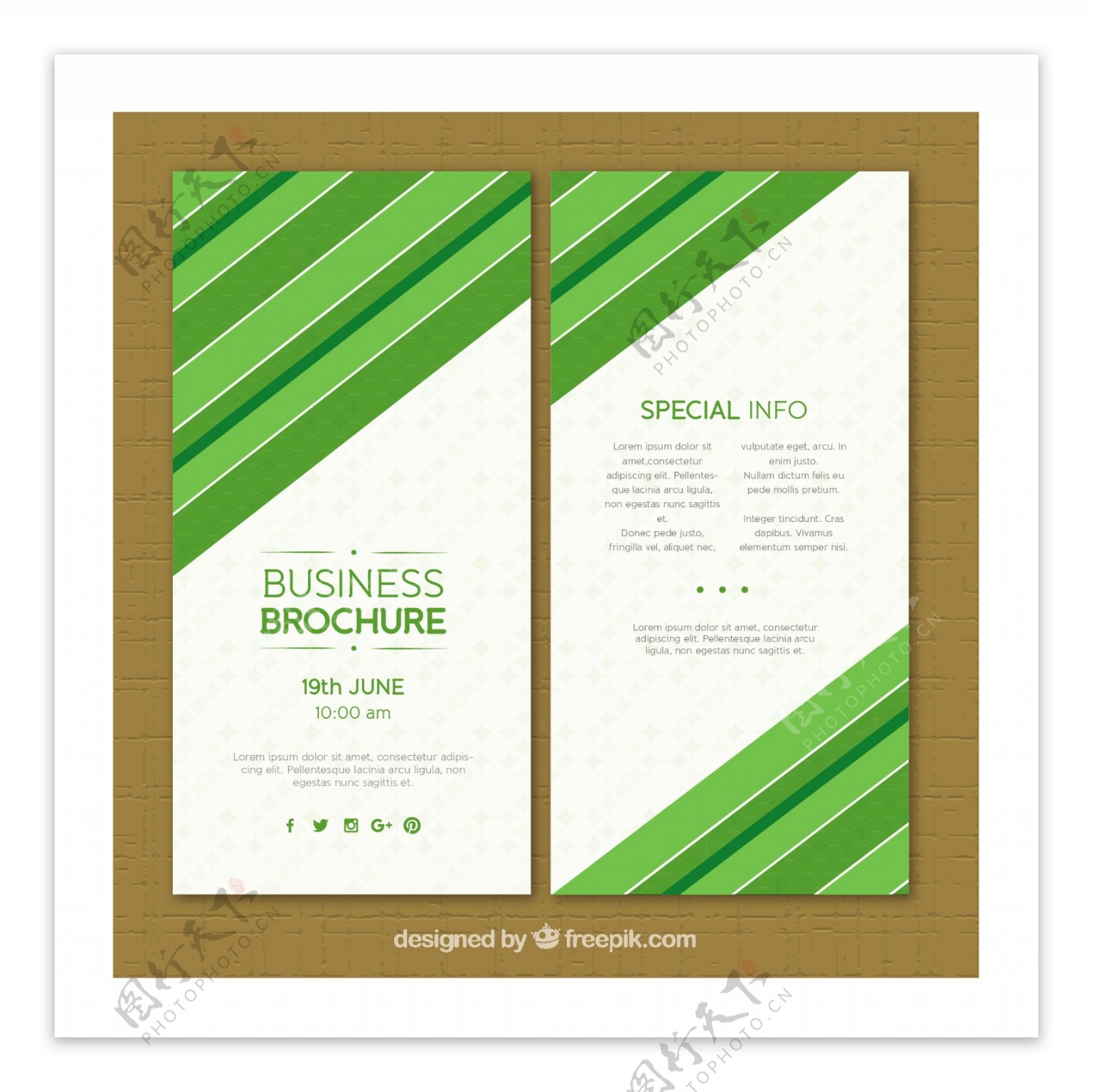 绿色企业宣传册