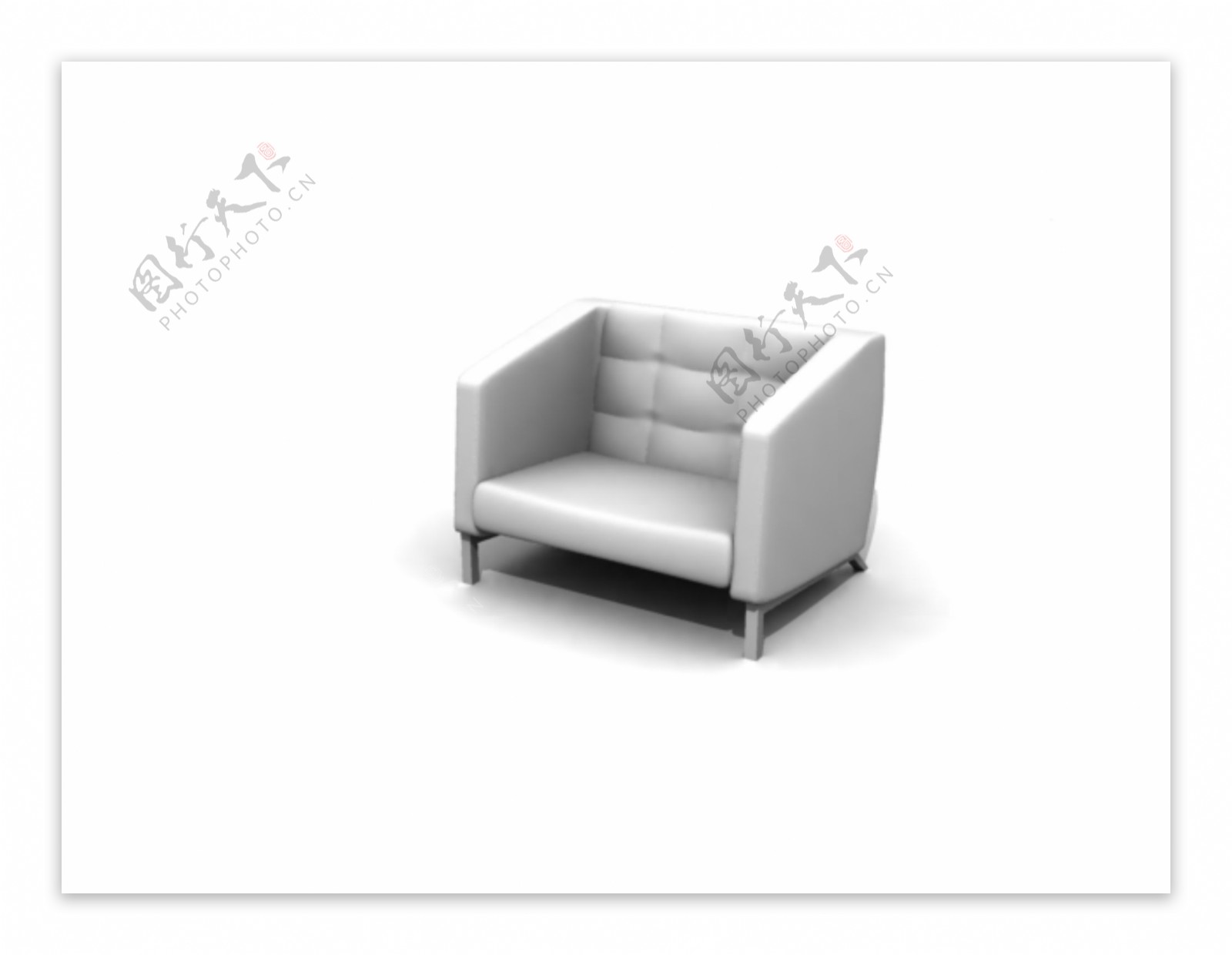 公装家具之公共座椅0633D模型