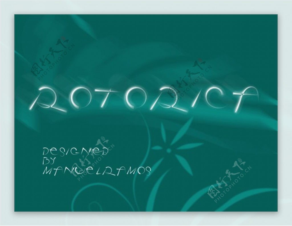 rotorica字体