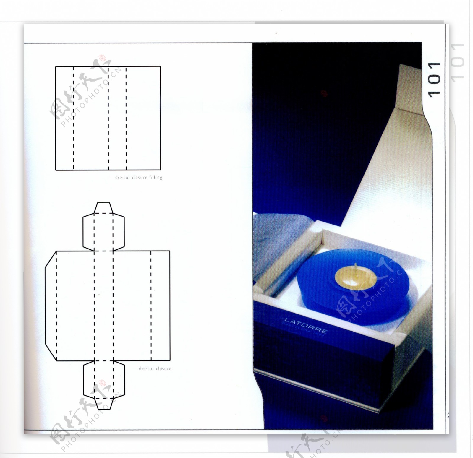 包装盒设计刀模数据包装效果图188