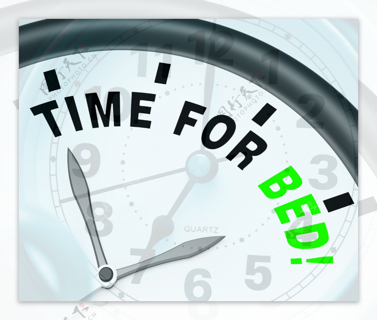 睡觉的时间显示失眠或疲劳