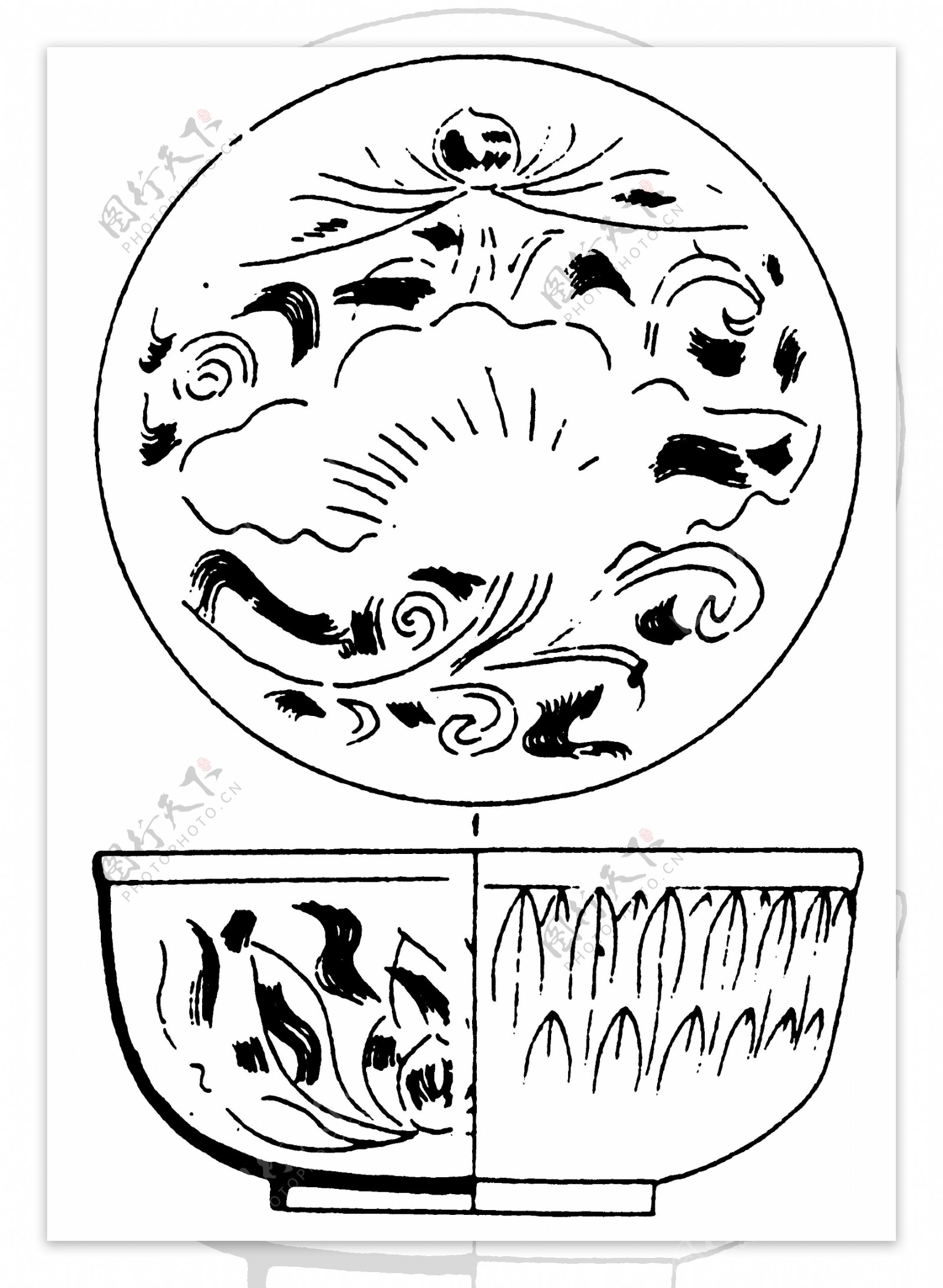 器物图案两宋时代图案中国传统图案148