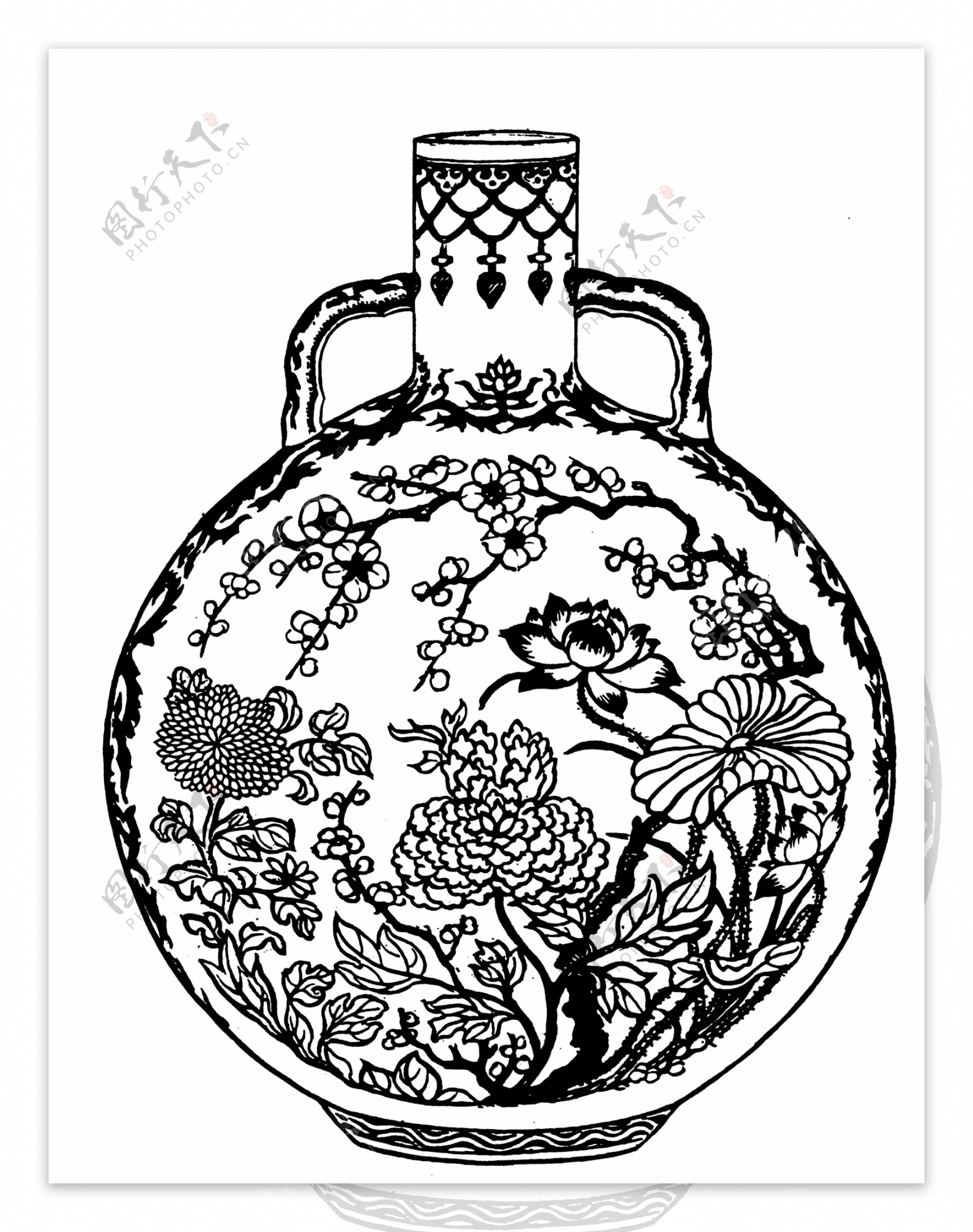 器物图案清代图案中国传统图案81