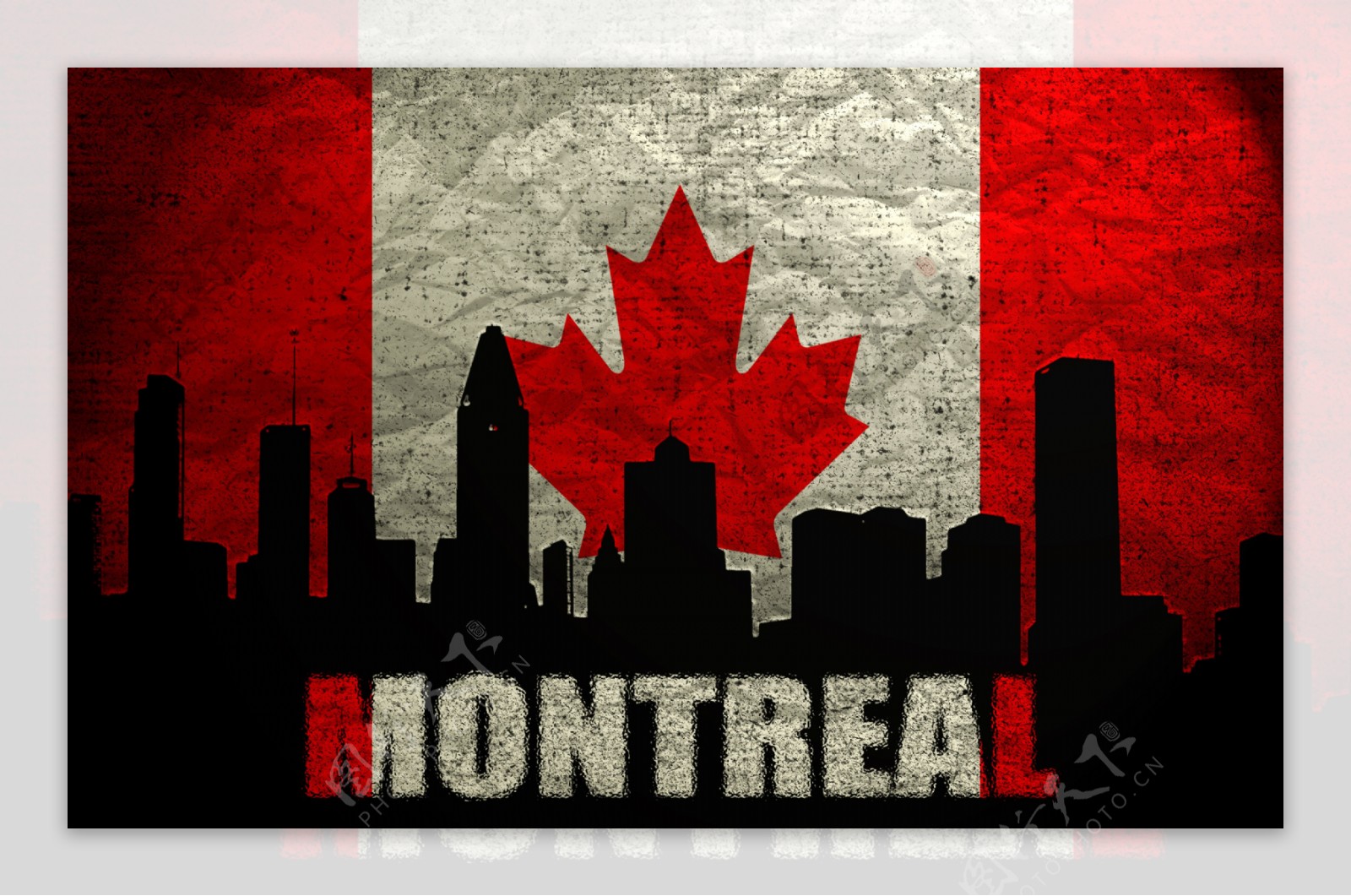 加拿大国旗图案图片