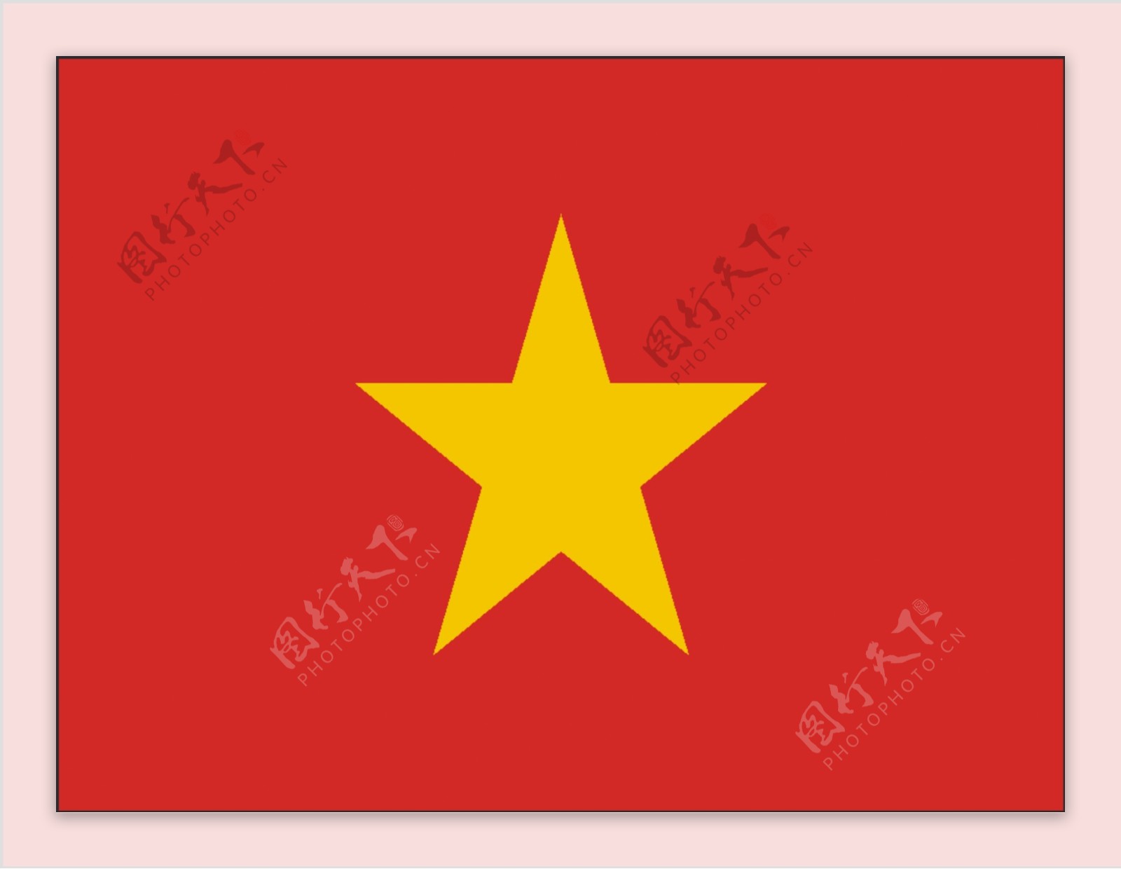 矢量越南国旗