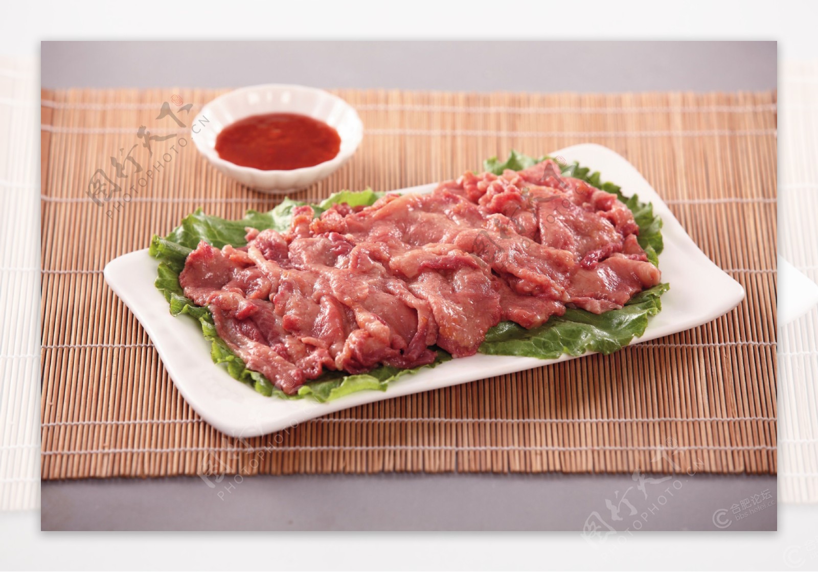 火锅肉类图片