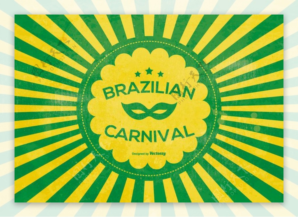 巴西狂欢节海报
