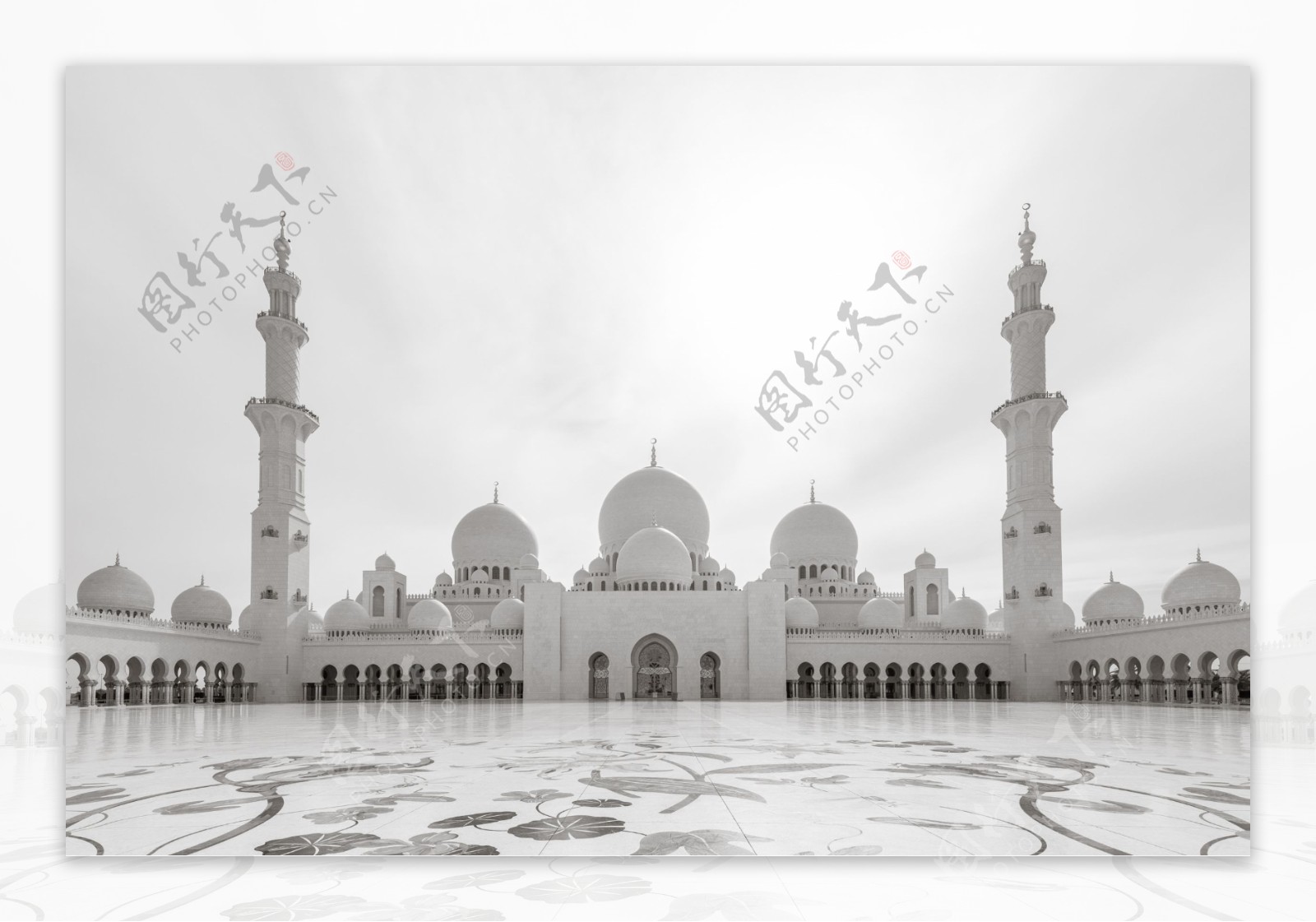 扎耶德大清真寺景色图片
